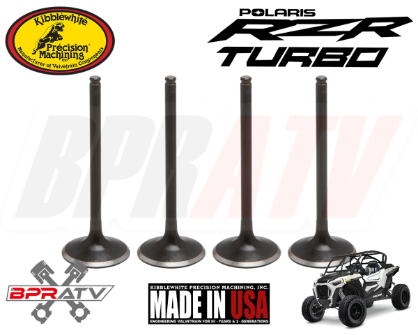 16-24 Polaris RZR XPT XP Turbo OEM Kibblewhite Head Replacement INTAKE Valves on Sale