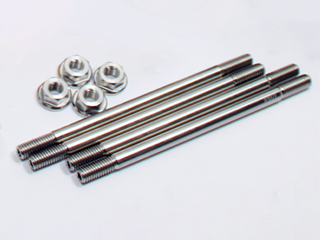 Yamaha PW50 PW 50 Y-Zinger TITANIUM Cylinder Head Stud Kit Studs Cylinder Bolts Sale