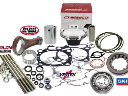 06+ TRX450R TRX450ER Rebuild Kit Connecting Rod Crank Rebuild Top Bottom End Kit Hot on Sale