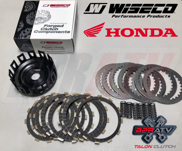 00-07 Honda CR125 CR 125 Wiseco Heavy Duty CNC Billet Clutch Basket Fiber Spring Cheap