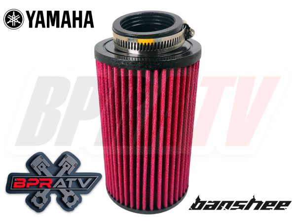 🔥Yamaha Banshee YFZ 350 K&N Style Air Pod Filters Filter Pair Stock Carbs 26mm⚡ Discount