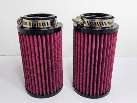 🔥Yamaha Banshee YFZ 350 K&N Style Air Pod Filters Filter Pair Stock Carbs 26mm⚡ Discount