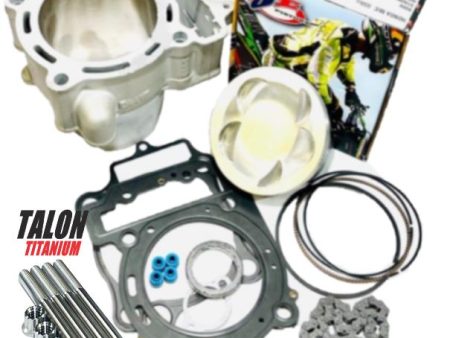 06-09 LTR450 Cylinder Piston Stock Standard Bore 95.5 Top End Rebuild Parts Kit Online Sale