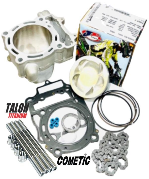 06-09 LTR450 Cylinder Piston Stock Standard Bore 95.5 Top End Rebuild Parts Kit Online Sale