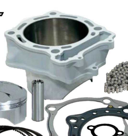 06-09 LTR450 Cylinder Piston Stock Standard Bore 95.5 Top End Rebuild Parts Kit Online Sale