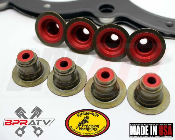 Polaris RZR XP Turbo S S4 XP4 MLX 4-Layer Head Gasket Kibblewhite RED Viton Seal Online Hot Sale