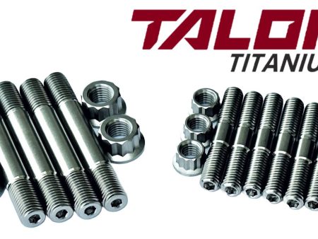 07-23 YZ250 TITANIUM Crankcase Cylinder Head Studs Complete Ti Stud Bolt Kit For Discount