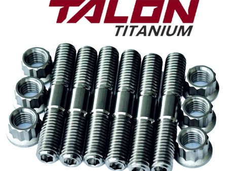 YZ125 YZ250 TITANIUM Cylinder Head Studs Ti Stud Bolt 12 Point Nut Kit Set Online Hot Sale