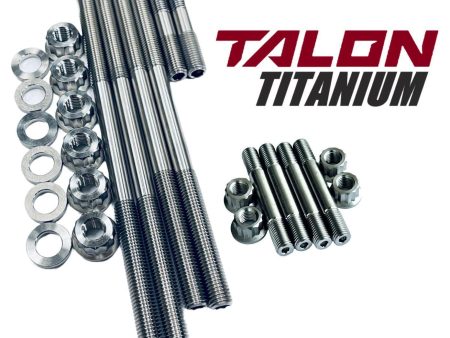 2007 Raptor 700 700R Head Stud Bolts TITANIUM Cylinder Exhaust Stud Bolt Kit Online Sale