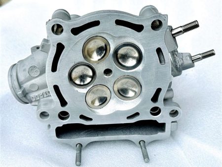 03 04 05 YZ450F Ported Assembled Cylinder Head Port Polish Kibblewhite Valves Online Sale