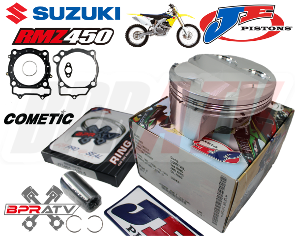 08-24 Suzuki RMZ450 RMZ 450 96mm 13.5:1 JE Pro Series Piston Cometic Gasket Kit For Cheap