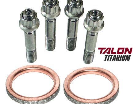 Raptor 660 TITANIUM Exhaust Studs Nuts Ti Stud & Nuts Gasket Kit Online Sale