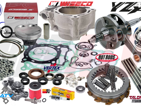 03-06 YZ450F WR 450F Cylinder Piston Oil Pump Complete Motor Engine Rebuild Kit on Sale