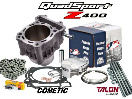 Best Suzuki LTZ400 Quadsport Big Bore Kit 94mm +4 Cylinder Piston 434cc Assembly Sale