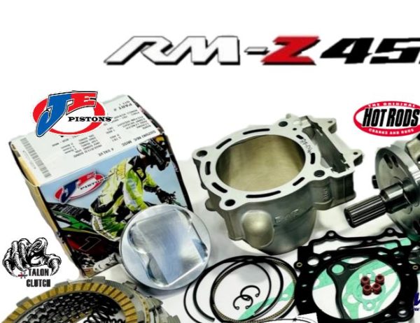 08-12 RMZ450 Cases Rebuild Kit Cams Top Bottom End Crankcase Stage 2 Hotcams Cheap