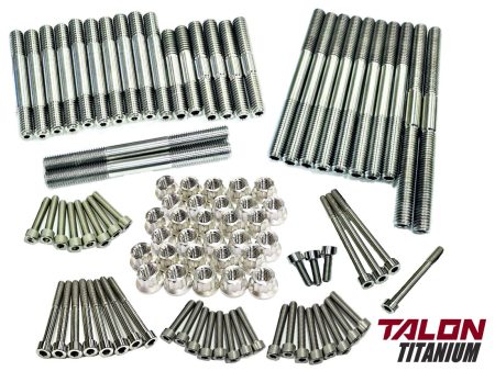 Banshee 521 Super Cub TITANIUM Bolt Stud Kit Cases Cylinder Head Studs Bolts Set Cheap