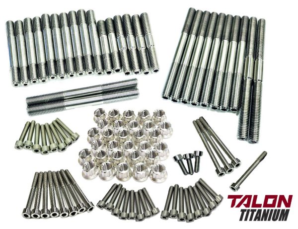 Banshee 521 Super Cub TITANIUM Bolt Stud Kit Cases Cylinder Head Studs Bolts Set Cheap