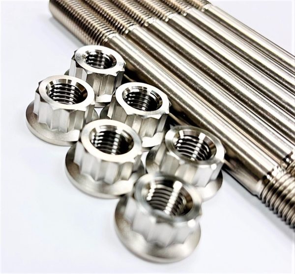 General 1000 TITANIUM Head Studs Cylinder Head Stud Upgrade Kit Polaris 7520978 Online Sale