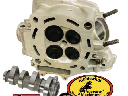 04 05 TRX450R Ported Cylinder Head Assembly Stage 3 Hotcam Kibblewhite Valves Online