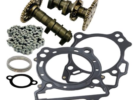 LTZ400 DRZ400 Cams Cam Timing Chain Replacement Camshafts Top End Gaskets Kit Hot on Sale