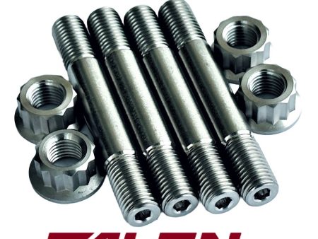 YZFR3 YZF-R3 TITANIUM Exhaust Studs All Ti Exhaust Stud 12 Point Nut Kit Set Supply