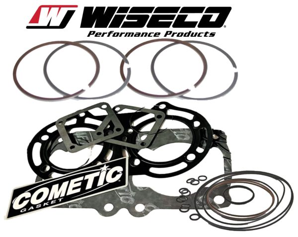 Banshee 65mm Piston Rings Wiseco 2559CD .040  +1mm Ring Set Gasket Oring Kit on Sale