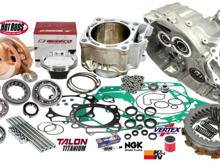 06+ TRX450R Cases Big Bore Stroker Kit 520cc Complete Redo Rebuild Assembly Kit Online now