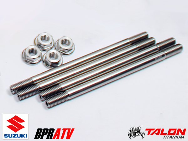 LT80 LT 80 TITANIUM Cylinder Head Studs LT-80 Quadsport Suzuki 01421-0695A Stud Sale