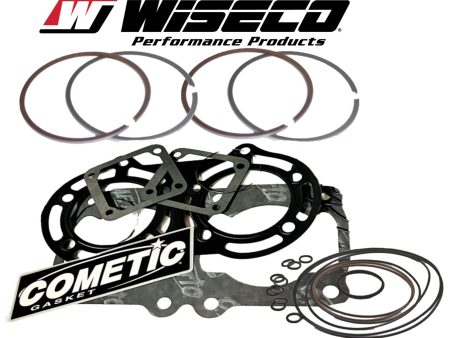 Banshee 64mm Piston Rings Wiseco 2520CD Stock Bore Cometic Gasket Kit Oring Set For Discount