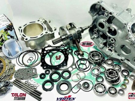 LTR450 Cases 100mm Big Bore Stroker Rebuild Kit Hotcams Crankcases Hot Cams 516c Online now