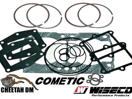 Banshee 485 535 Cheetah Cylinder Piston Rings 73mm Wiseco Ring Set Cometic Kit Discount