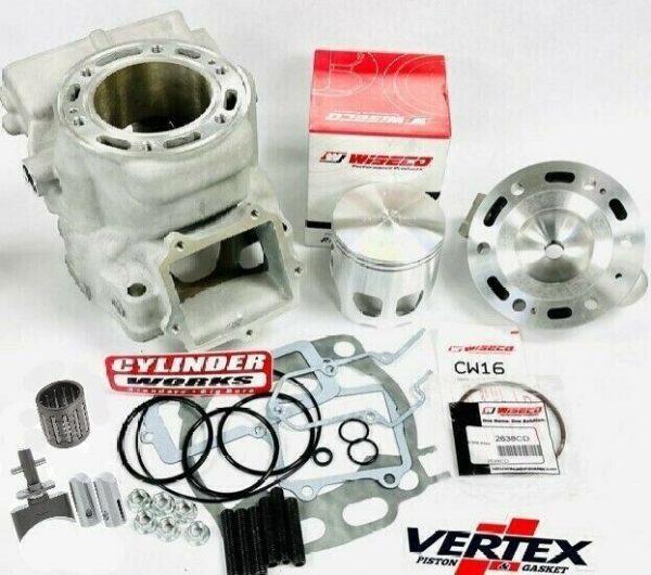 99+ YZ250 YZ 250 Big Bore Kit 72mm Ported Cylinder Machined Head Powervalve Online Hot Sale