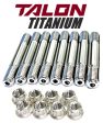 YZFR6 YZF-R6 TITANIUM Exhaust Studs All Ti Exhaust Stud 12 Point Nut Kit Set For Sale