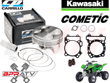 Kawasaki KFX400 KFX 400 94mm 434cc Big Bore 12.5:1 CP Piston MLS Top End Gaskets on Sale