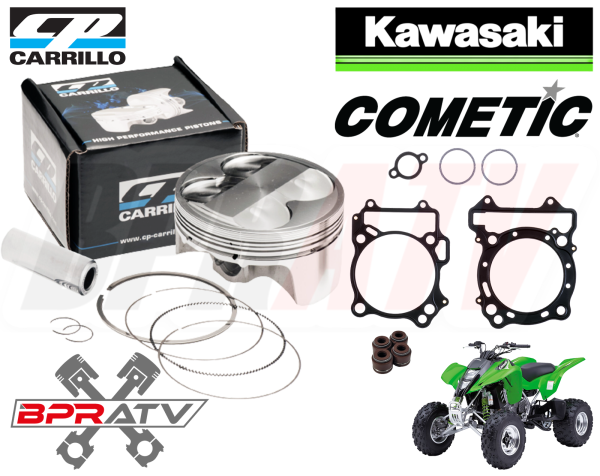 Kawasaki KFX400 KFX 400 94mm 434cc Big Bore 12.5:1 CP Piston MLS Top End Gaskets on Sale