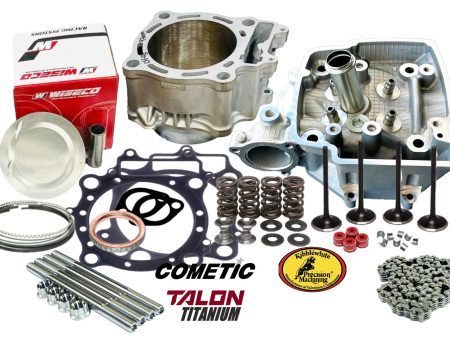 06+ TRX450R 100mm Big Bore Kit Ported Cylinder Head Kibblewhite Valves Online now