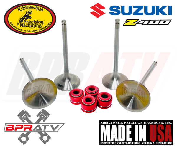 03-14 Suzuki LTZ400 Z400 OEM Replacement Kibblewhite Intake Exhaust Valves Seals Online Sale