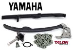 Yamaha Raptor 700 700R Cam Chain Guides Black Billet Tensioner Timing Chain Kit Hot on Sale