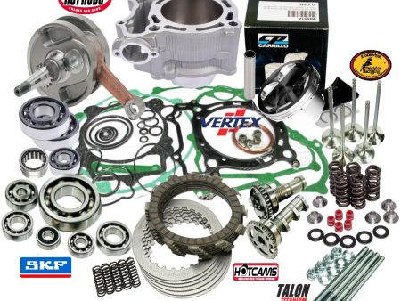 03-13 YZ250F 80mm Big Bore Rebuild Kit Top Bottom End Motor Engine Assembly Redo Discount