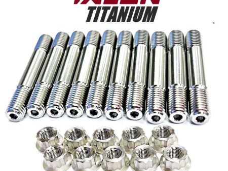 05-16 GSXR 1000 Cylinder Head Studs GSXR-1000 TITANIUM Stud Bolts Bolt Nut Kit Discount