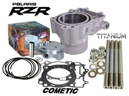 *Best RZR Sportsman 570 Big Bore Kit 104mm Cylinder +5 Piston Top End Assembly For Discount