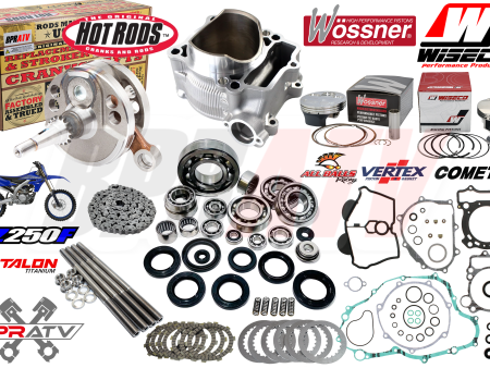 03-13 YZ250F YZ 250F 83mm 320cc Big Bore Stroker +3 Complete Engine Rebuild Kit Supply