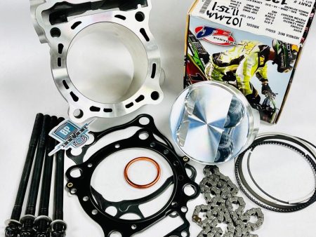 LTR450 LTR 450 LT-R450 Stock Bore Cylinder 95.5 mil Complete Top End Rebuild Kit For Sale