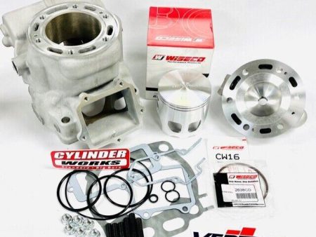 03+ YZ250 YZ 250 Ported Cylinder Porting Head Complete Top End Rebuild Parts Kit Discount